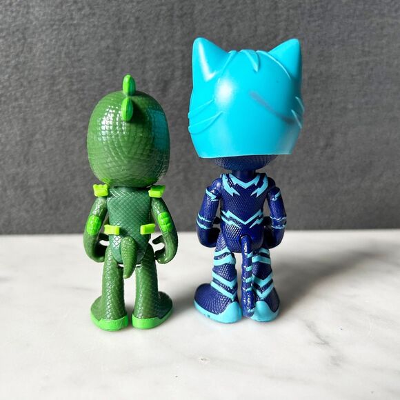 Just Play PJ Masks Catboy and Gekko Poseable Action Figures Toys Hasbro - Picture 4 of 5